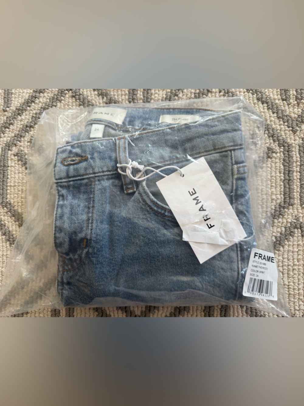 NWT 🩵Frame🩵 THE RODEO ~ Low Rise/Boot Cut - Picture 11 of 13